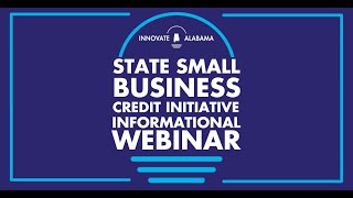 SSBCI Informational Webinar