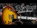 Heritage Guitars H-535 Semi Hollow Body Electric Guitar