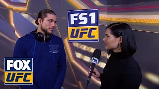 Brian Ortega talks with Megan Olivi about his fight strategy | INTERVIEW | UFC 231