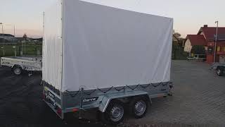 Przyczepa 2 osiowa KAPPA CARRO 2 axial trailers ABC Przyczepy