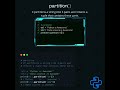 partition( ) | python tutorial #shorts #python #pythonprogramming