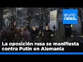 La oposición rusa marcha en Berlín contra Putin y con el propósito de dar una muestra de unidad