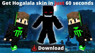 how to download Hogalala skin at Minecraft PE,bedrock and many...