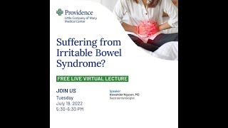 PLCM Irritable Bowel Syndrome Community Lecture