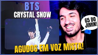 ANALISANDO BTS, CRYSTAL SNOW! AGUDOS PRECISOS! ANÁLISE TÉCNICA VOCAL