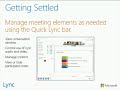 training lync 2013 online meeting basics