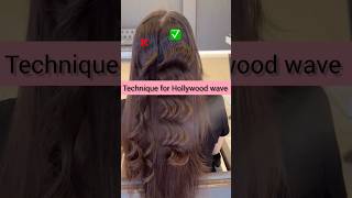 right way for Hollywood waves 🔥💯🤩 #shorts #hairstyle #hollywood #curls #beautyhacks #learningwithnk
