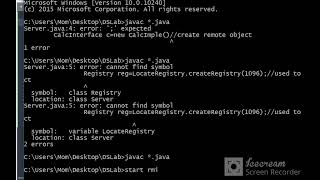 Simple Java RMI part three