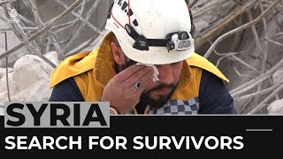 Syria’s White Helmets: Volunteers dig with their bare hands
