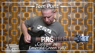 PRS Custom 24 Emerald Green 1987 played by Tom Punt | Demo