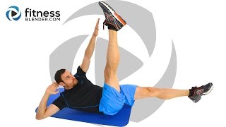 Brutal Abs Workout - Abs, Obliques and Lower Back Workout with No Equipment