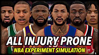 I Made Every NBA Player INJURY PRONE... and this is what happened.