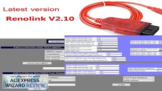 Latest Upgrade Renolink V2.10 better than Renolink V1.99 for Renault Car OBD2 Review