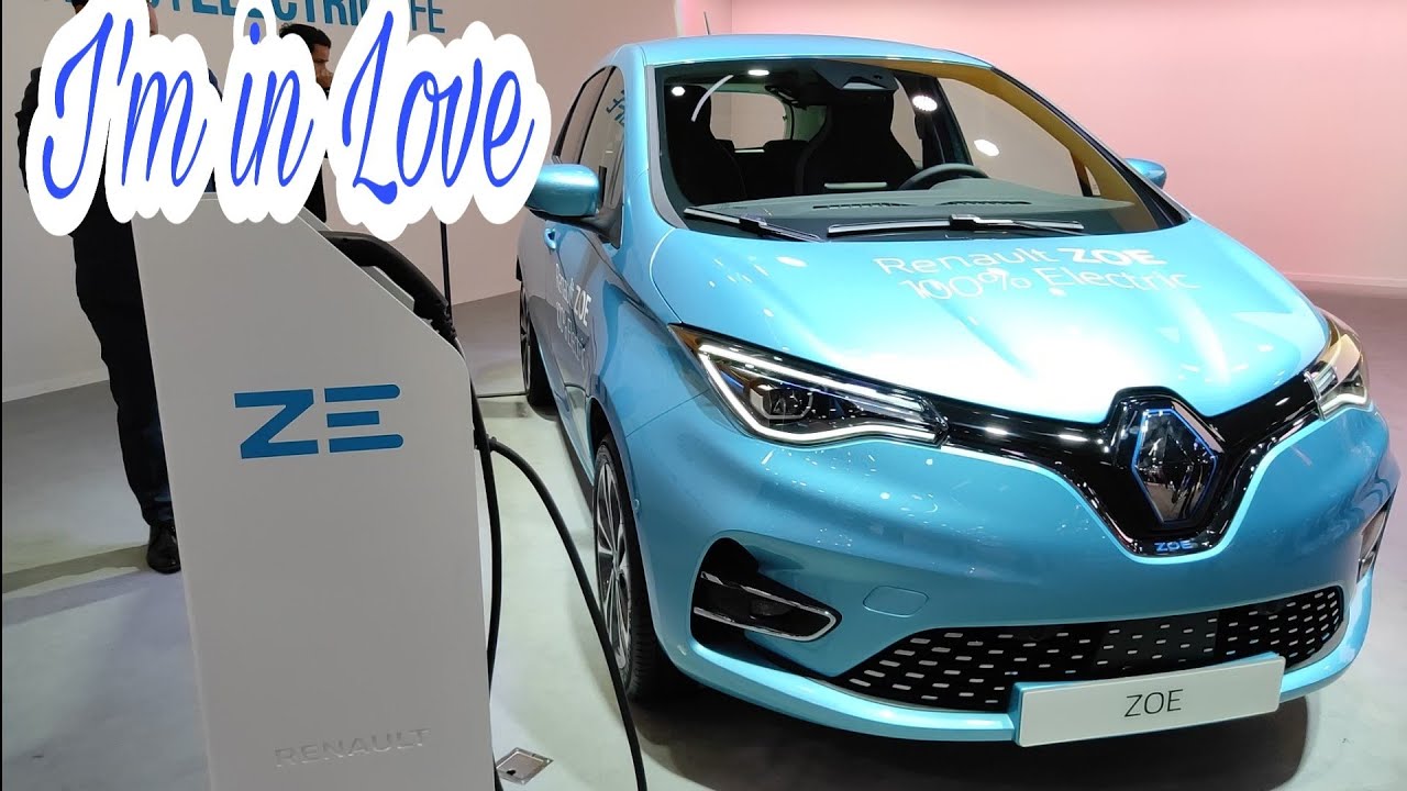 Renault Zoe EV | Most Graceful Car At The Expo 2020 - YouTube