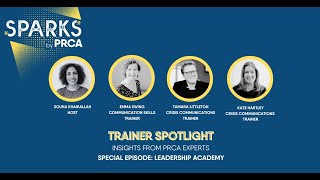 Trainer Spotlight: Insights from PRCA Experts – Leadership Academy Special