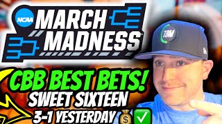 NCAAB MARCH MADNESS FREE PICKS!  NCAAB Best Bets! CBB Bets (FRIDAY 3/29/2024)