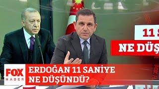 Erdoğan 11 saniye ne düşündü? 25 Şubat 2020 Fatih Portakal ile FOX Ana Haber