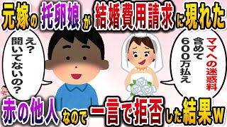 １０年ぶりに再会した元嫁の托卵娘からお金を請求された→DNA鑑定の結果を見せてやると…ｗ【伝説のスレ】【修羅場】