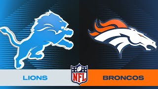 Madden NFL 23 - Detroit Lions Vs Denver Broncos Simulation PS5 All-Madden (Madden 24 Rosters)