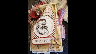 Christmas File Folder Album Tutorial Part 1