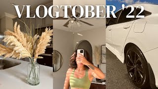 🍂 Vlogtober '22 | Shopping Haul, Tinted Windows, Skin Care, Body Changes & more | Faceovermatter