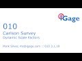 Carlson Survey: Dynamic Scale Factors for Grid to Ground