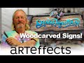 Woodcarving Doors, Signs, and Disney | Raymond Kinman - ARTEFFECTS