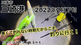 【釣行#12】三浦市 三崎港　 2022年2月下旬 【サンマしか勝たん】