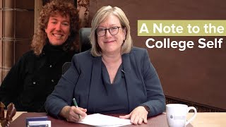 Dean Lise Youngblade: a note to the college self