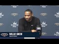 willie green postgame interview pelicans raptors postgame 11 27 2024