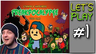 Let's Play Cyanide \u0026 Happiness: Freakpocalypse - EP. 1 - Blind - Funniest Indie Game Ever?