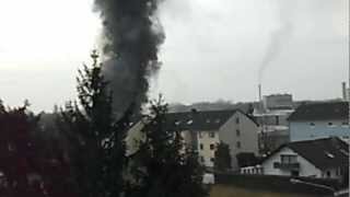 Brand in Aschaffenburg - Leider (07.03.2013)