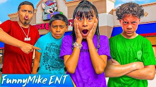 “My SISTER Stole My CRUSH”| Trip To Chuck E Cheese... Ep.4🤣💔| FunnyMike