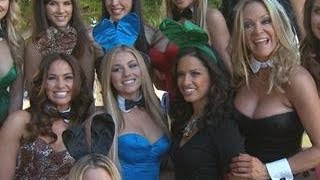 Playboy Bunnies Stop Traffic in Hollywood