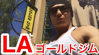 【筋トレ】LAのゴールドジム行ってきた！！