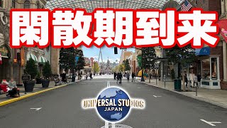 【USJ 海外ゲスト多め！気温5℃のパークは！】混雑予想・待ち時間 2025.1月9日撮影分 universal studios japan｜お出かけマスターKEN