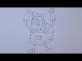 How to draw Mermaid Man from SpongeBob