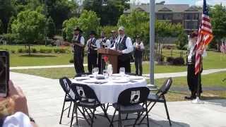 Flame of Freedom and Missing Man Table Ceremony 2015 (1).