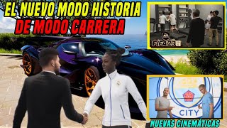 El Nuevo Modo Historia de Modo Carrera FIFA 23 / Cinemáticas Nuevas de Carrera Jugador y DT