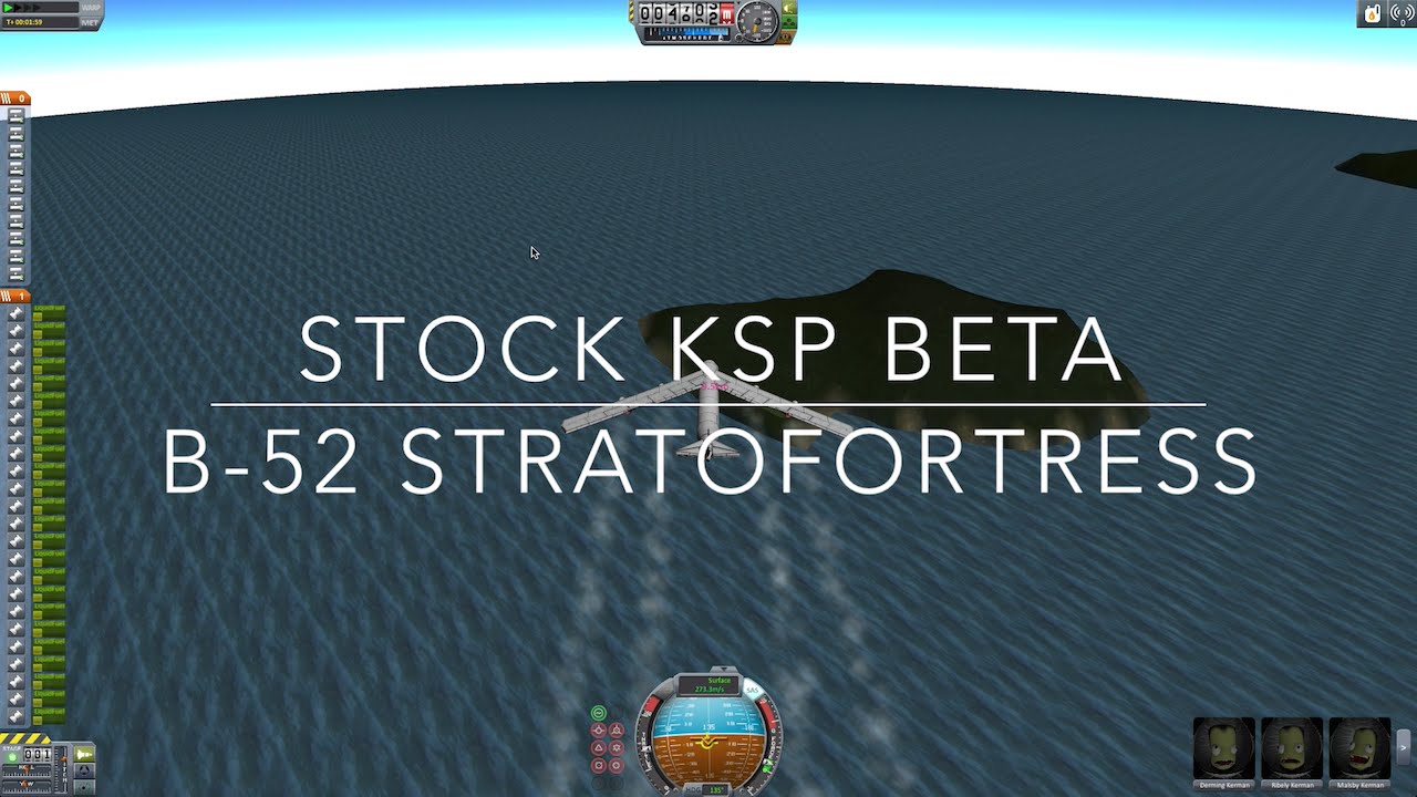 Stock KSP Beta Boeing B 52 Stratofortress - YouTube