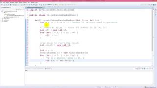 Best way to create a list of unique random numbers in Java