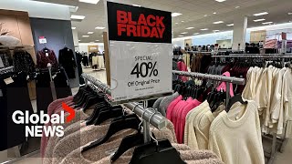 Black Friday: Canadian shoppers hunt for deals amid “gift-flation” concerns