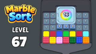 Marble Sort level 67 solution