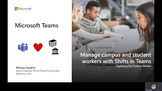 Manage campus and student workers with Shifts in Microsoft Teams