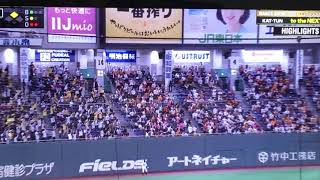 10.25  陽川スタンド上段に飛び込む 2ランホームラン