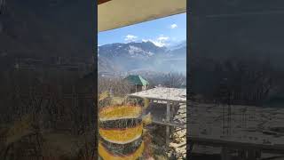 🗻Hamare 😎hotel ke🥶window ❤se🏔 bahar 🫶ke🫣 najare😍#shorts #manali #ytshorts #viral #shortsvideo