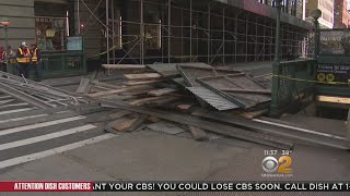 SoHo Scaffold Collapse Leaves Passerby Pinned