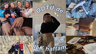 odtü'de ilk haftam, arazi çalışması, festival I elya dağtekin