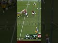 Aaron Jones makes an amazing catch for a Td