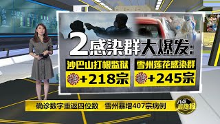 八点最热报 19/11/2020 确诊数字重返四位数   雪州新增407宗病例创新高